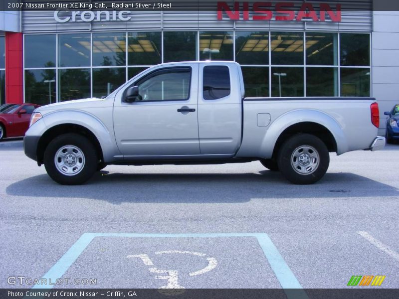 Radiant Silver / Steel 2007 Nissan Frontier XE King Cab