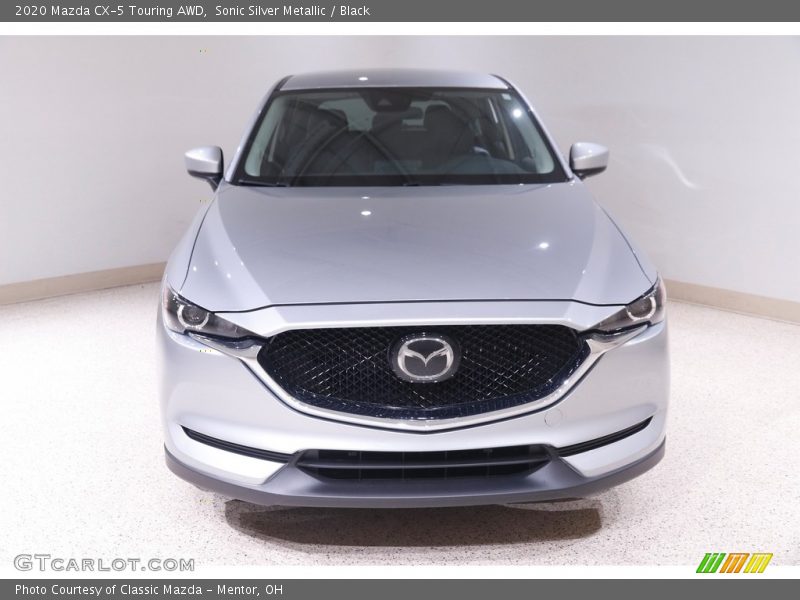 Sonic Silver Metallic / Black 2020 Mazda CX-5 Touring AWD