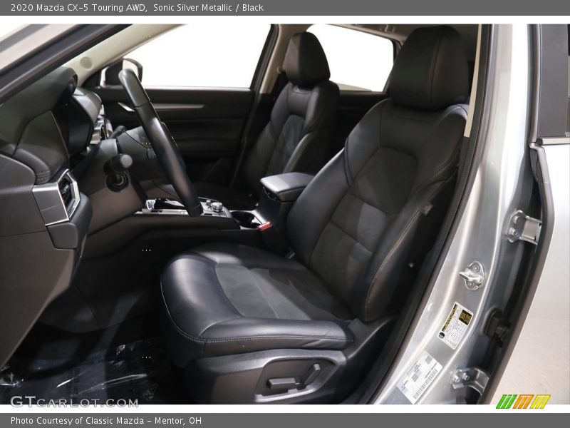 Sonic Silver Metallic / Black 2020 Mazda CX-5 Touring AWD