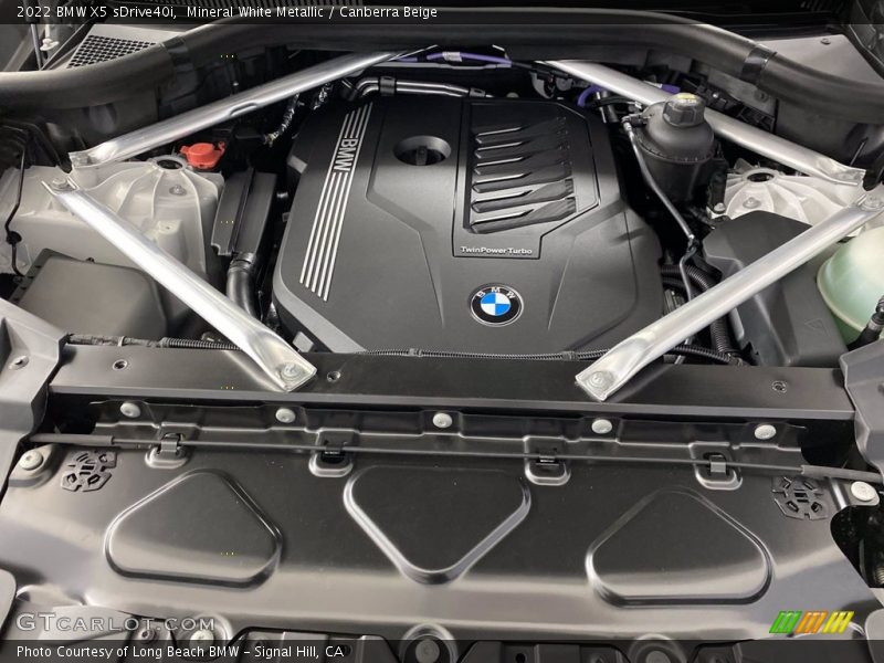  2022 X5 sDrive40i Engine - 3.0 Liter M TwinPower Turbocharged DOHC 24-Valve Inline 6 Cylinder