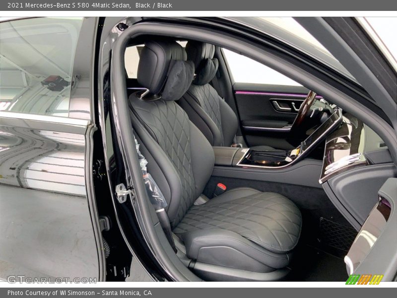 Black / Black 2021 Mercedes-Benz S 580 4Matic Sedan
