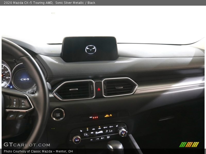 Sonic Silver Metallic / Black 2020 Mazda CX-5 Touring AWD