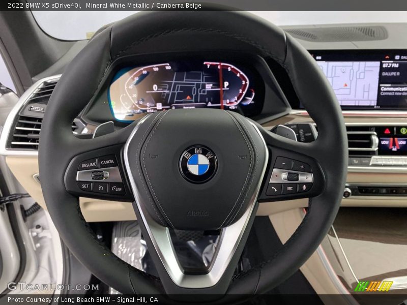 2022 X5 sDrive40i Steering Wheel