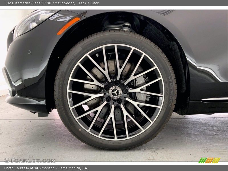 Black / Black 2021 Mercedes-Benz S 580 4Matic Sedan