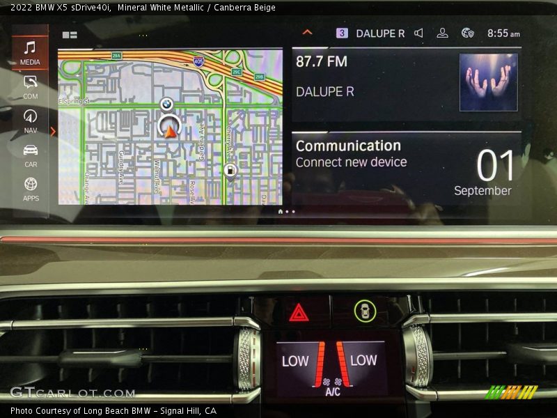 Controls of 2022 X5 sDrive40i