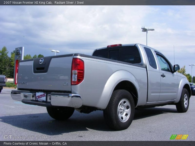 Radiant Silver / Steel 2007 Nissan Frontier XE King Cab