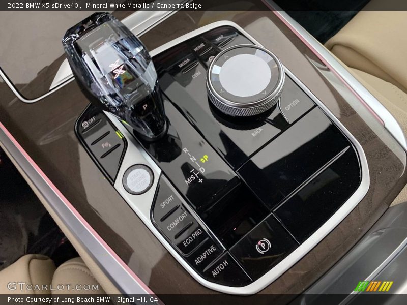  2022 X5 sDrive40i 8 Speed Automatic Shifter