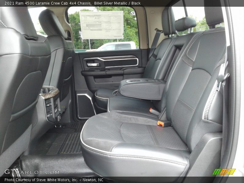 Rear Seat of 2021 4500 Laramie Crew Cab 4x4 Chassis