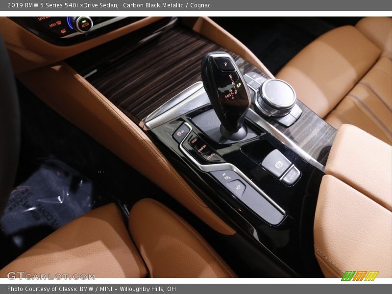 Carbon Black Metallic / Cognac 2019 BMW 5 Series 540i xDrive Sedan