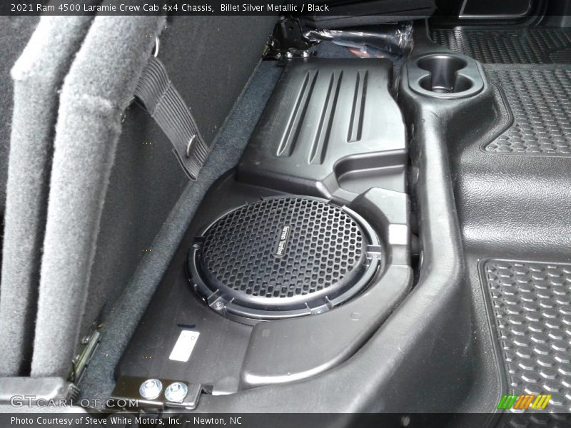 Rear Seat of 2021 4500 Laramie Crew Cab 4x4 Chassis