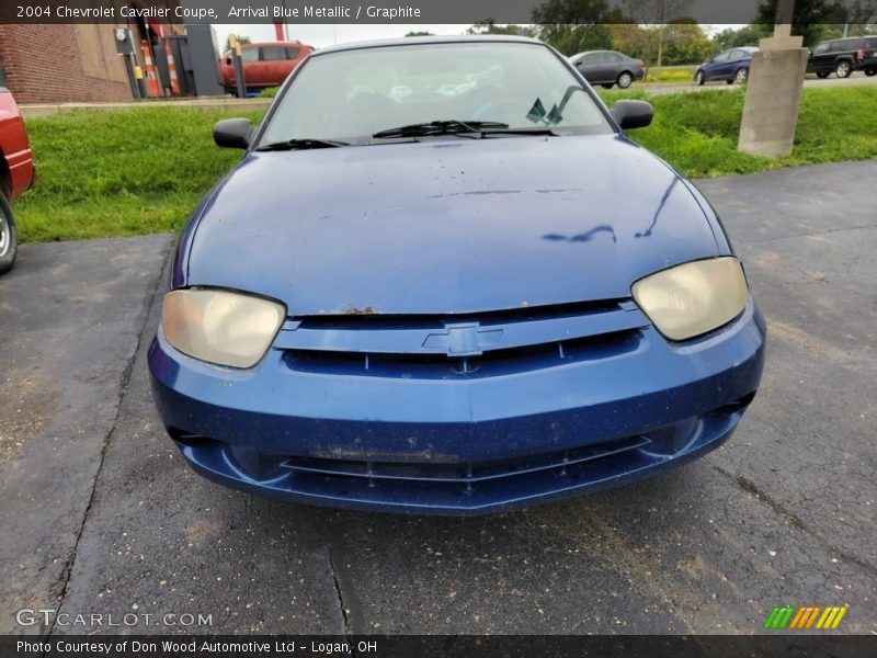 Arrival Blue Metallic / Graphite 2004 Chevrolet Cavalier Coupe