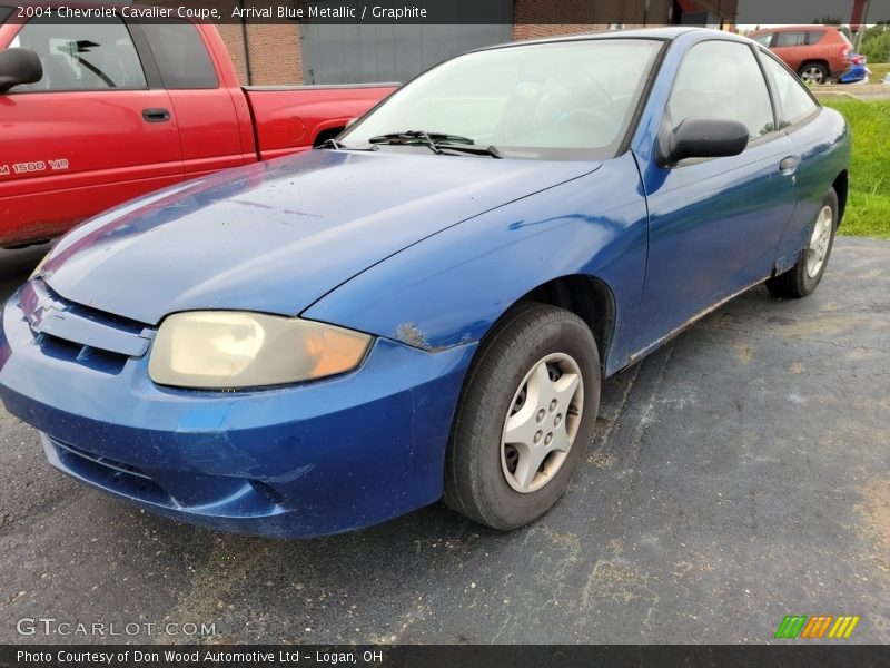 Arrival Blue Metallic / Graphite 2004 Chevrolet Cavalier Coupe