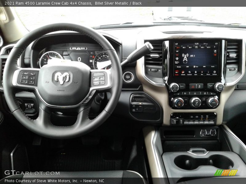 Dashboard of 2021 4500 Laramie Crew Cab 4x4 Chassis