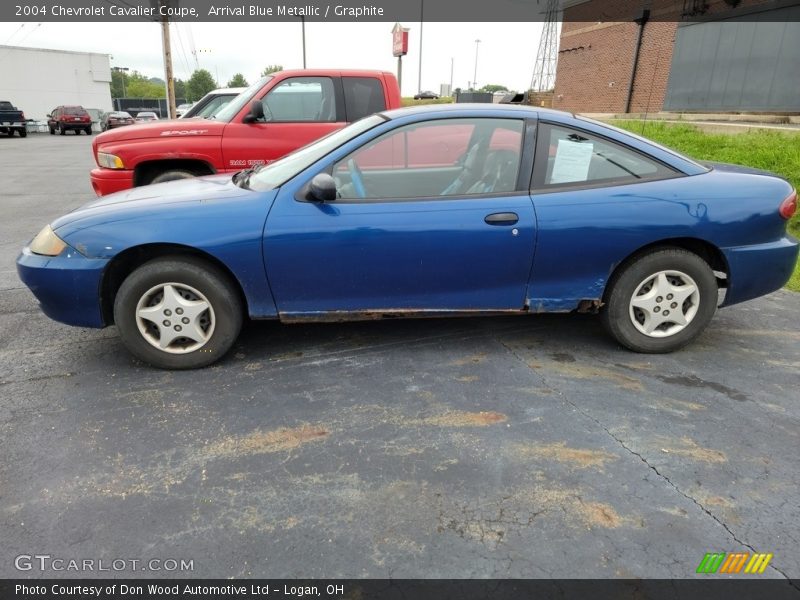 Arrival Blue Metallic / Graphite 2004 Chevrolet Cavalier Coupe
