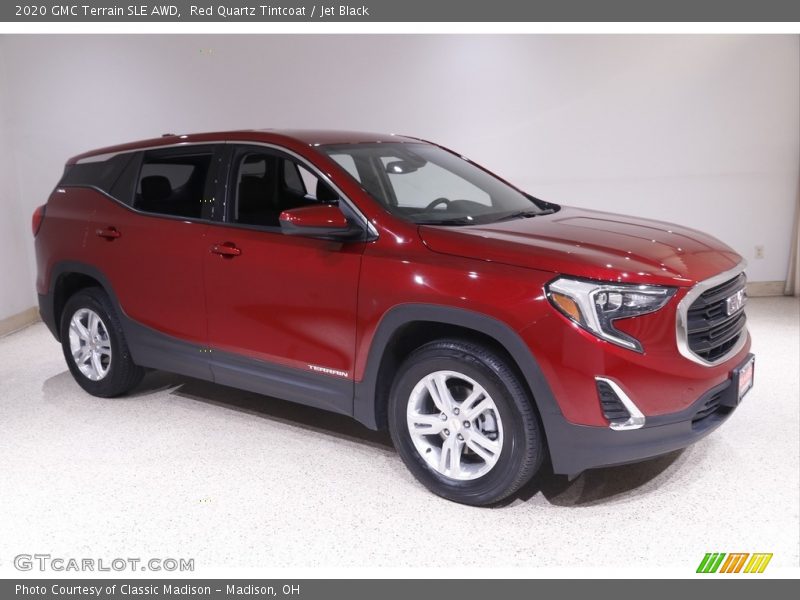 Red Quartz Tintcoat / Jet Black 2020 GMC Terrain SLE AWD