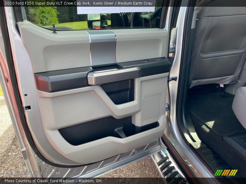 Iconic Silver / Medium Earth Gray 2020 Ford F350 Super Duty XLT Crew Cab 4x4