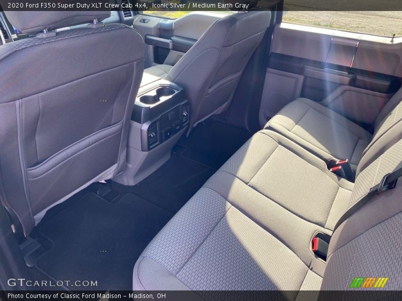 Iconic Silver / Medium Earth Gray 2020 Ford F350 Super Duty XLT Crew Cab 4x4