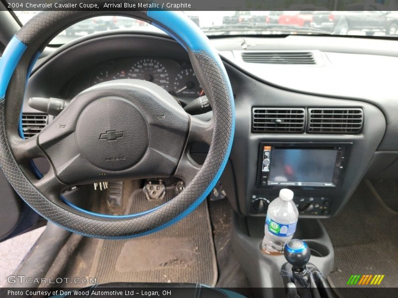 Arrival Blue Metallic / Graphite 2004 Chevrolet Cavalier Coupe