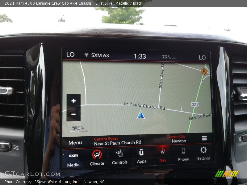 Navigation of 2021 4500 Laramie Crew Cab 4x4 Chassis