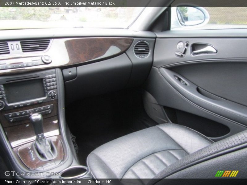 Iridium Silver Metallic / Black 2007 Mercedes-Benz CLS 550