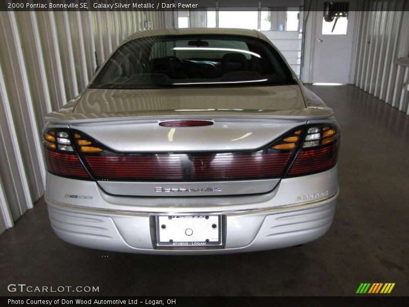 Galaxy Silver Metallic / Dark Pewter 2000 Pontiac Bonneville SE