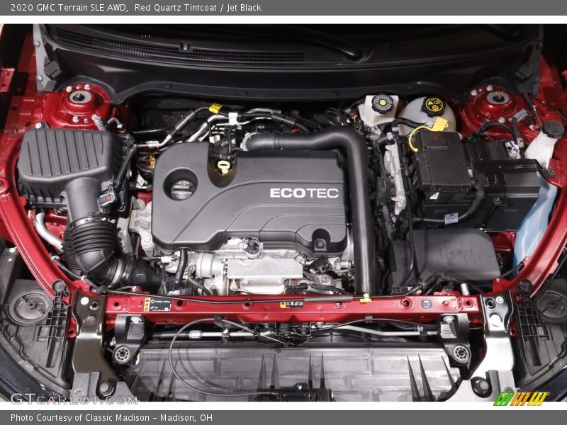 Red Quartz Tintcoat / Jet Black 2020 GMC Terrain SLE AWD