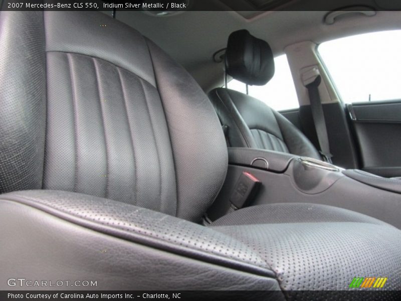Iridium Silver Metallic / Black 2007 Mercedes-Benz CLS 550