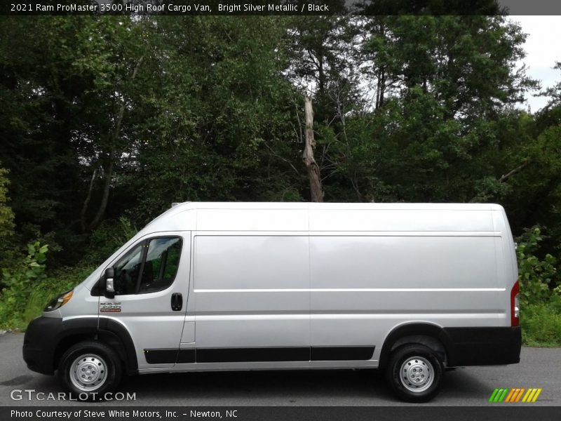  2021 ProMaster 3500 High Roof Cargo Van Bright Silver Metallic