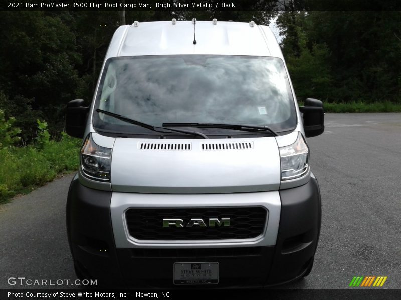 Bright Silver Metallic / Black 2021 Ram ProMaster 3500 High Roof Cargo Van