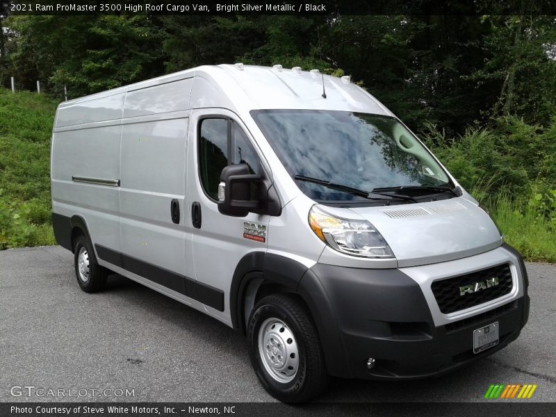 Front 3/4 View of 2021 ProMaster 3500 High Roof Cargo Van