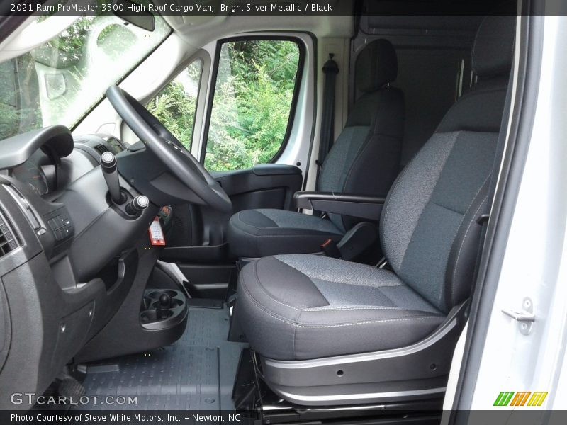  2021 ProMaster 3500 High Roof Cargo Van Black Interior