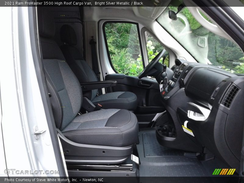 Front Seat of 2021 ProMaster 3500 High Roof Cargo Van