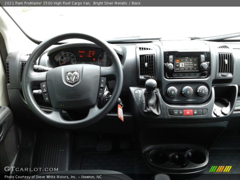 Dashboard of 2021 ProMaster 3500 High Roof Cargo Van