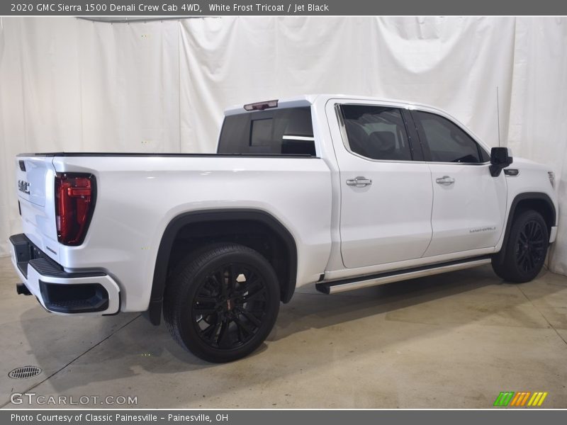 White Frost Tricoat / Jet Black 2020 GMC Sierra 1500 Denali Crew Cab 4WD