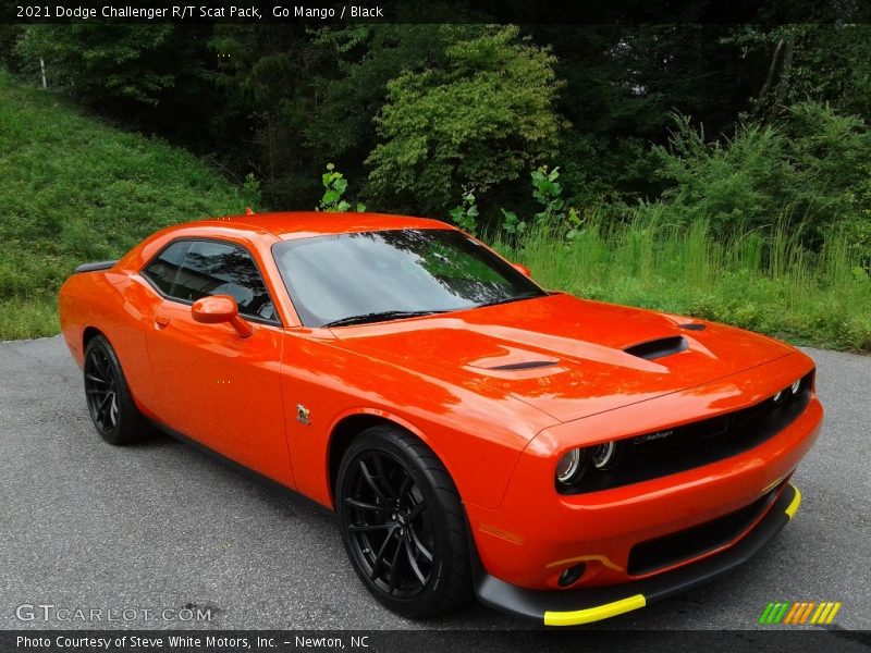Front 3/4 View of 2021 Challenger R/T Scat Pack