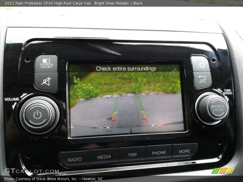 Controls of 2021 ProMaster 3500 High Roof Cargo Van