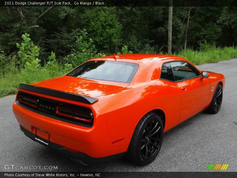 Go Mango / Black 2021 Dodge Challenger R/T Scat Pack