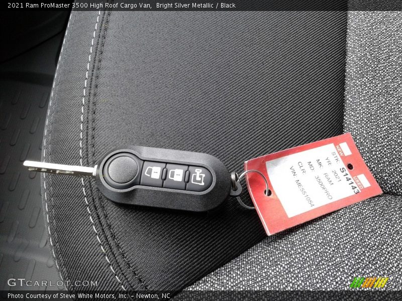 Keys of 2021 ProMaster 3500 High Roof Cargo Van