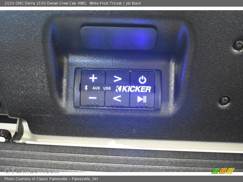White Frost Tricoat / Jet Black 2020 GMC Sierra 1500 Denali Crew Cab 4WD