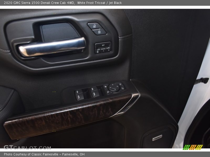 White Frost Tricoat / Jet Black 2020 GMC Sierra 1500 Denali Crew Cab 4WD