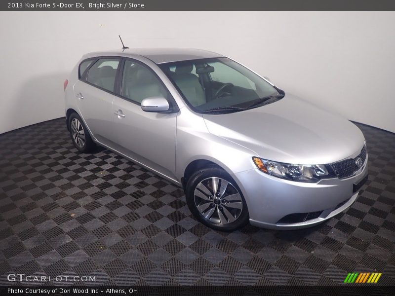 Bright Silver / Stone 2013 Kia Forte 5-Door EX