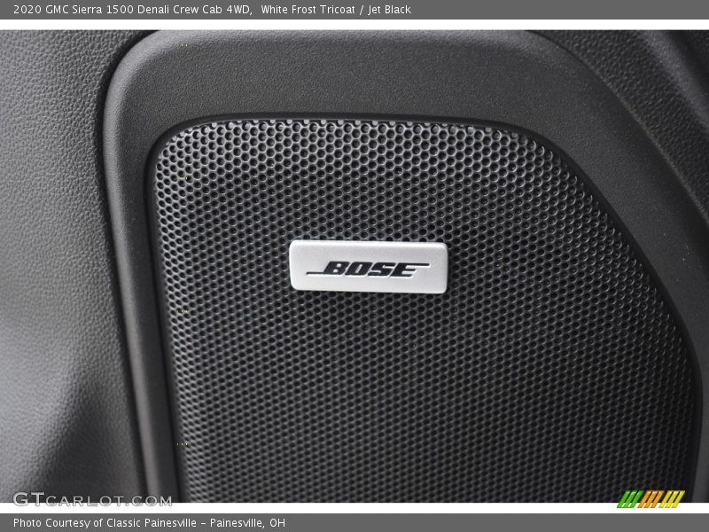 White Frost Tricoat / Jet Black 2020 GMC Sierra 1500 Denali Crew Cab 4WD