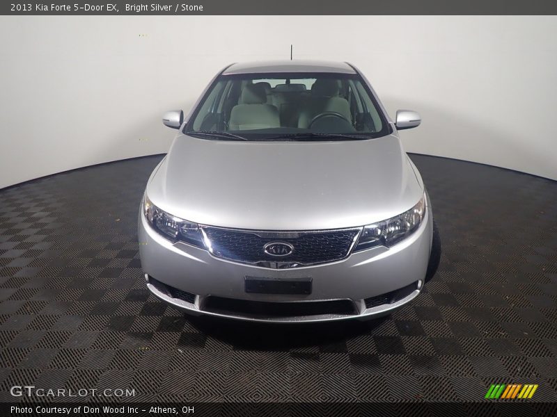 Bright Silver / Stone 2013 Kia Forte 5-Door EX