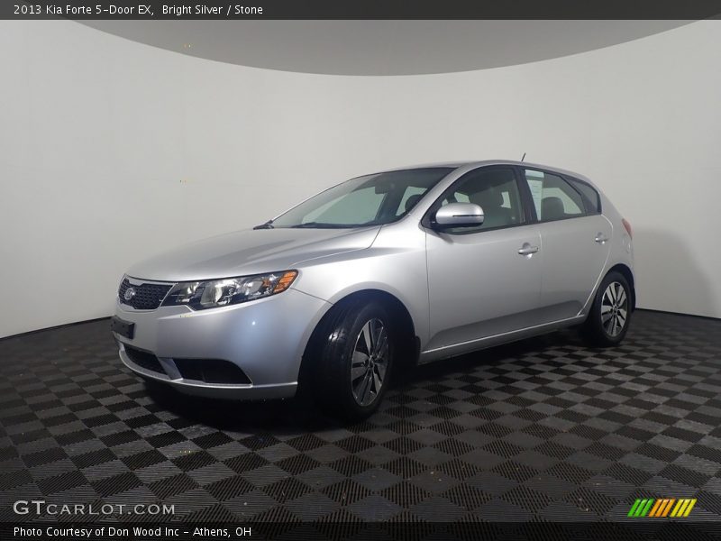 Bright Silver / Stone 2013 Kia Forte 5-Door EX