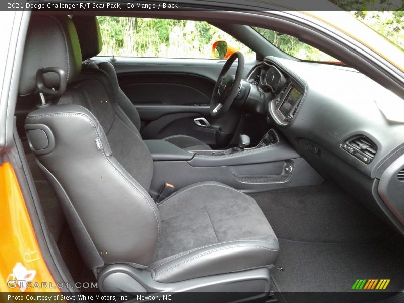 Front Seat of 2021 Challenger R/T Scat Pack