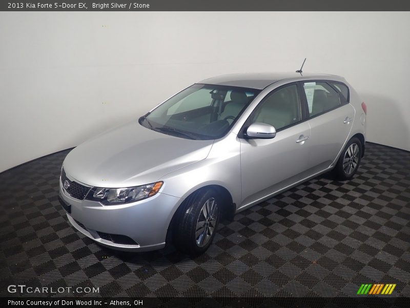 Bright Silver / Stone 2013 Kia Forte 5-Door EX