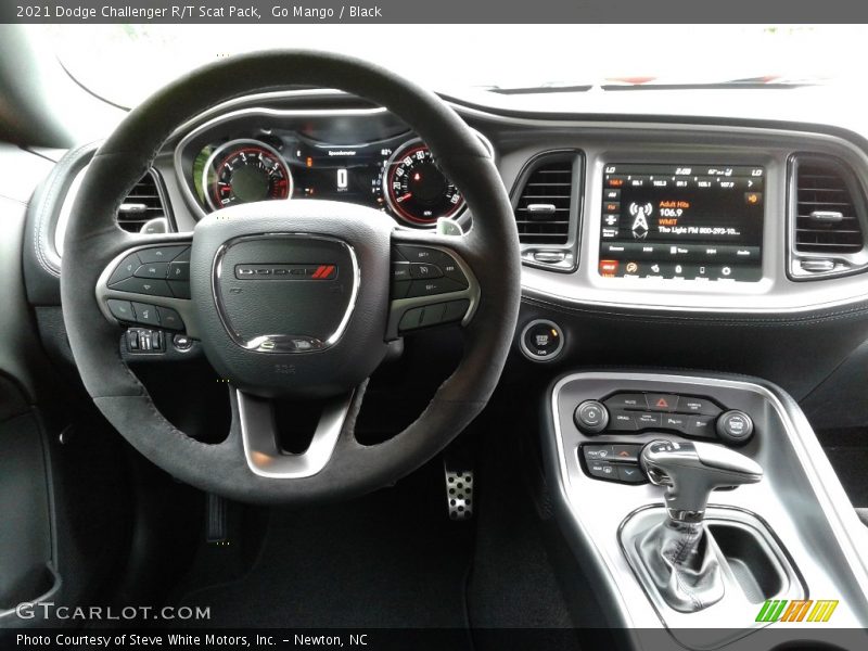 Dashboard of 2021 Challenger R/T Scat Pack