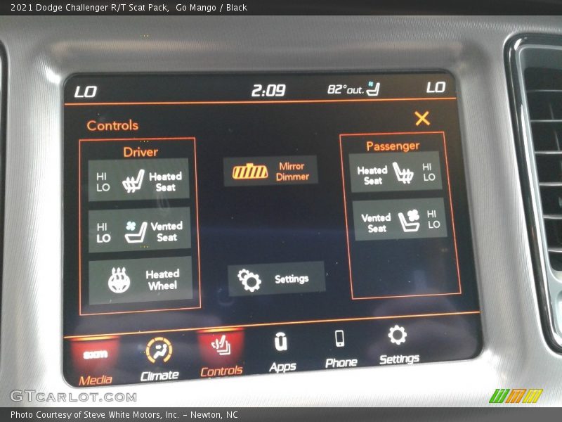Go Mango / Black 2021 Dodge Challenger R/T Scat Pack