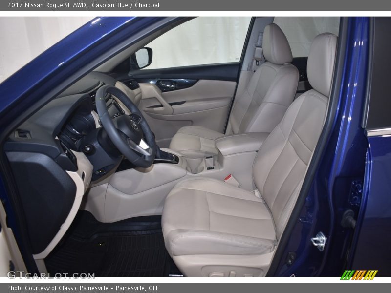 Caspian Blue / Charcoal 2017 Nissan Rogue SL AWD