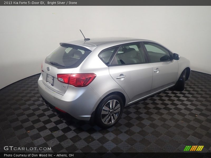 Bright Silver / Stone 2013 Kia Forte 5-Door EX